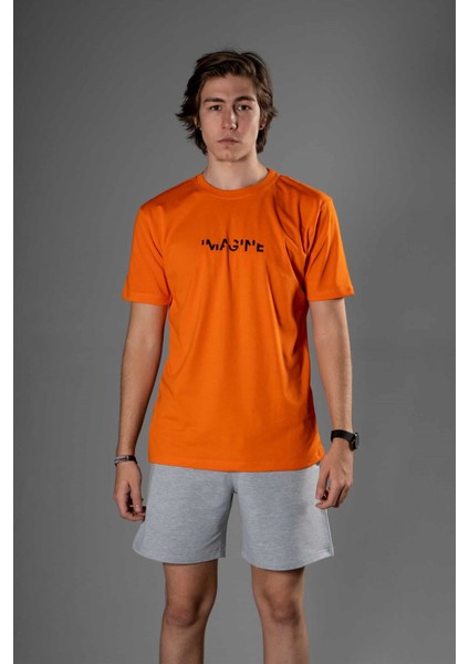 Erkek Imagine Turuncu T-Shirt