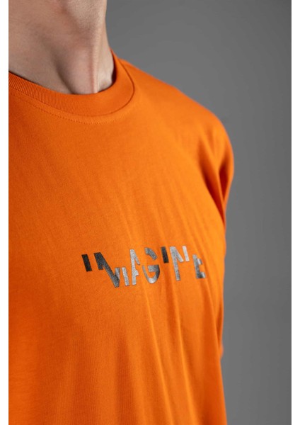 Erkek Imagine Turuncu T-Shirt