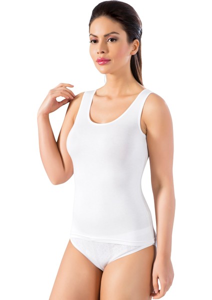 3'lü Ekonomik Paket, Bambu Kumaş, Kalın Askılı, Likralı Kadın Atlet