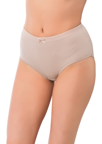 %100 Pamuklu, 10'lu Ekonomik Paket, Kadın Bato Külot 035