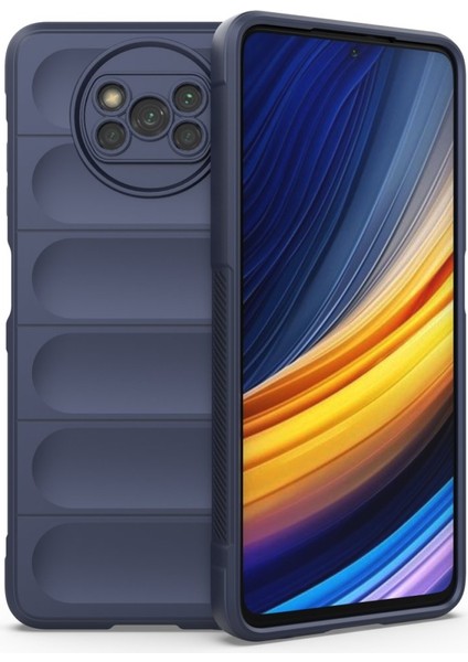 Xiaomi Poco X3 Pro Kılıf Optimum Silikon Içi Kadife + Ekran Koruyucu