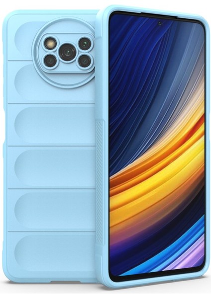 Xiaomi Poco X3 Pro Kılıf Optimum Silikon Içi Kadife + Ekran Koruyucu