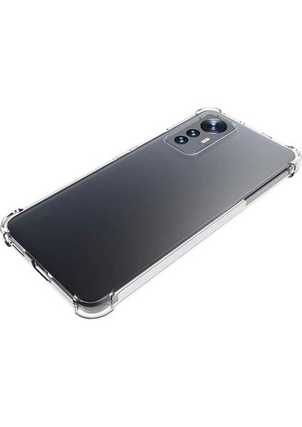 Xiaomi Mi 12 Lite Kılıf Antishock Köşe Korumalı Darme Emici Silikon
