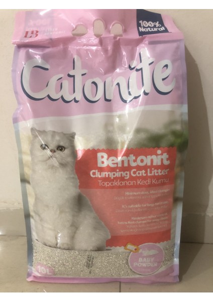 Cat Bebek Pudralı Kedi Kumu 10 Lt