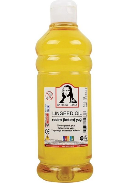Keten Yağı 500 ml 1 Adet Resim Yağı Monalisa Rafine Bezir Yağı Yağlı Boya Incelticisi Yağlı Boya Yardımcı Malzemesi fırsatları