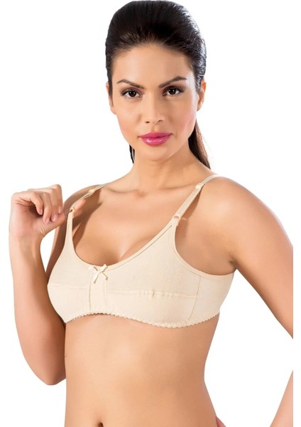 10 Adet, Pamuklu, Büyük Beden, Balensiz, Desteksiz, Kapsız, Penye Battal Sütyen 083