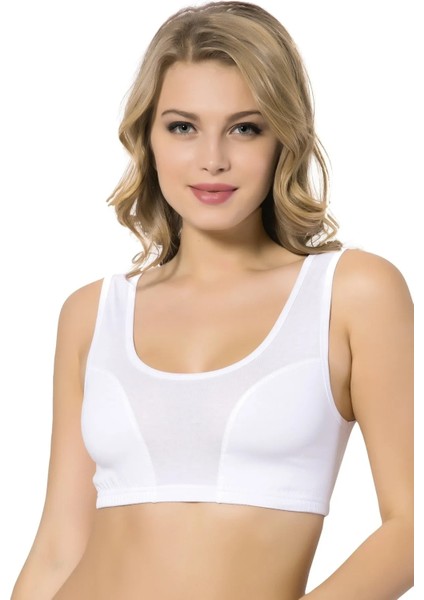 2 Adet, Büyük Beden, Pamuklu & Likralı Battal Body Sütyen & Büstiyer 305