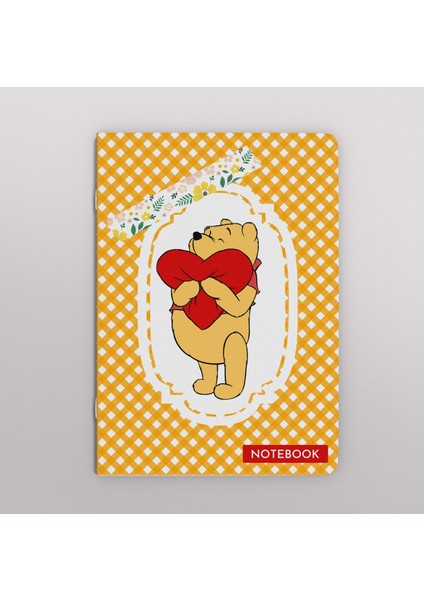 4 'lü Defter Seti A5 Çizgisiz Wınnıe The Pooh Collection 15X21 cm 64 Sayfa Vol: 03