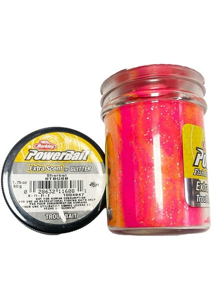 Power Bait Extra Scent Glitter - Sherbet