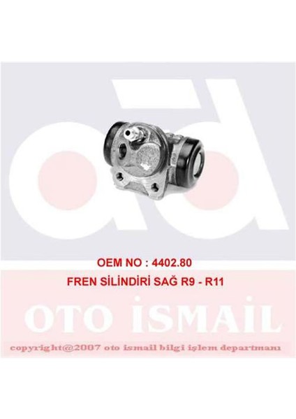 Cıfam 101477-FREN Silindiri Sağ R9-R11 22MM fiyatları