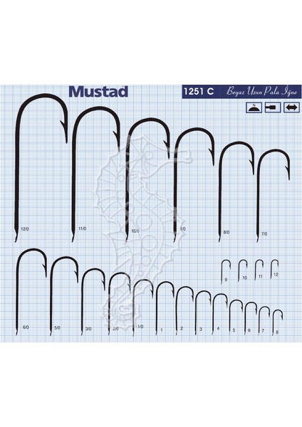 Olta Iğnesi 1251C 100LÜ Katamaranbalık fiyatları