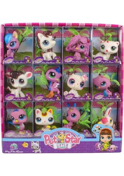 Littlest Pet Shop Neşeli Minişler 12LI Set