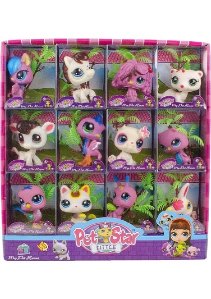Littlest Pet Shop Neşeli Minişler 12LI Set