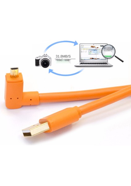 MF-DK35 8-Pin (Uc-E6) Nikon USB Kablo 5m (Tether Cable) fırsatları
