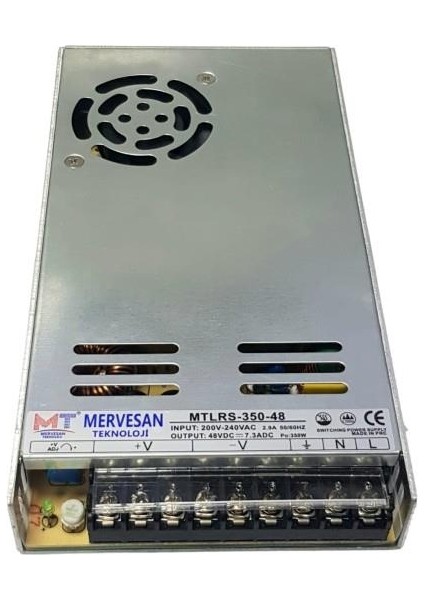 MTLRS-350-48 350W 48V Dc Adaptör Power Supply