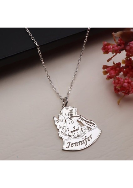 925 Ayar Gümüş Küçük Prens Isim Kolye