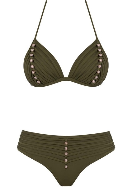 Üçgen Boncuklu Bikini Takım fiyatları