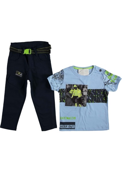 Bcg 319702 Erkek Çocuk Altı Keten Pant Tk - Mavi - 2-3 Yaş