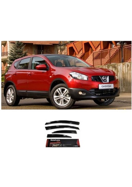 Cam Rüzgarlığı Nıssan Qashqaı 2007-2014 Ön-Arka Sport Style Sp-S-76