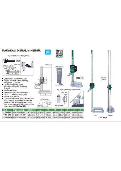 1156-600 Makaralı Dijital Mihengir