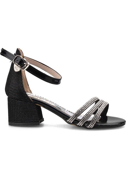 04611 Kız Çocuk Taşlı Sandalet