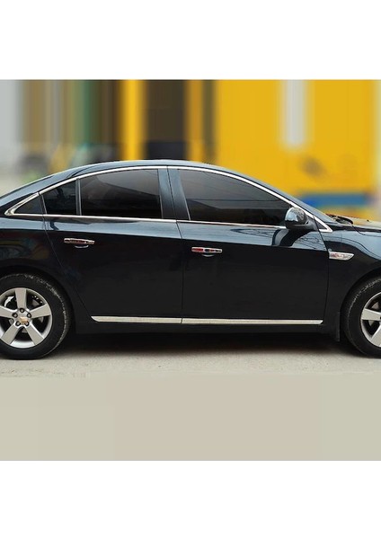 Chevrolet Cruze Sedan 2009 ve Sonrası Yan Kapı Krom Paslanmaz Çelik 4 Adet