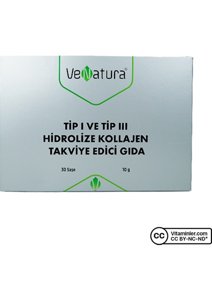 Tip 1-3 Hidrolize Kollajen 30 Saşe
