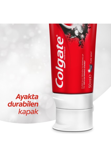 Optic White Charcoal Diş Macunu 50 ml - 2'li Fırsat Paketi fiyatları