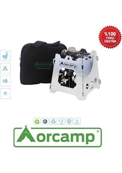 Kamp Inox Paslanmaz Ateş Kutusu - G 170