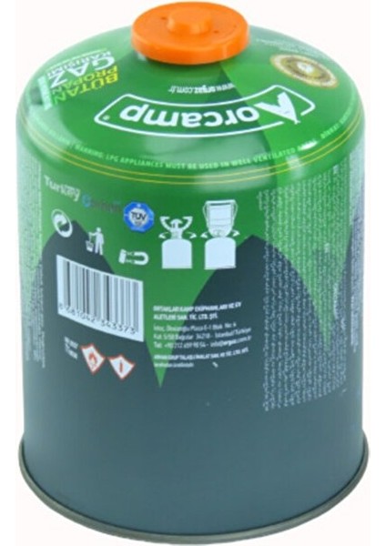 Kamp Gaz Kartuşu Siboplu 450GR 2'li Set modelleri