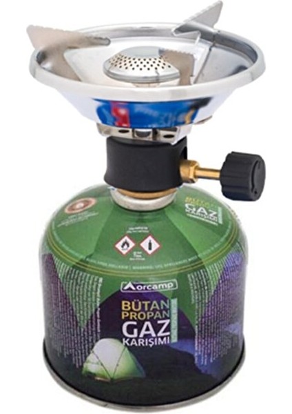 K-193-230 Vidalı Kamp Ocağı + 230 gr Kartuş ( Aygaz Model )