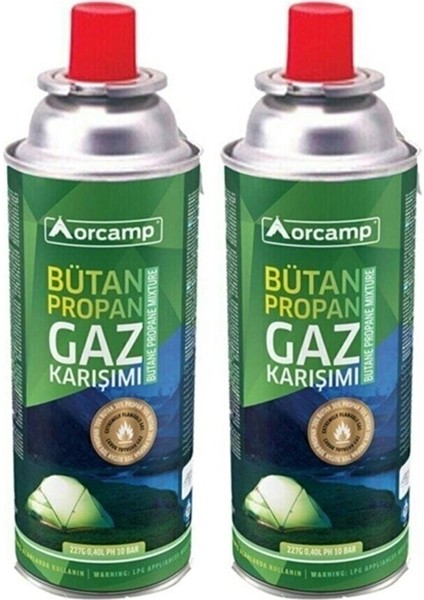 Gaz Kartuşu 2 'li Set