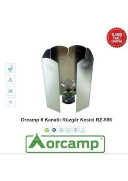 RZ-559 Büyük Boy Rüzgarlık 9 Kanatlı - Taşıma Çantalı