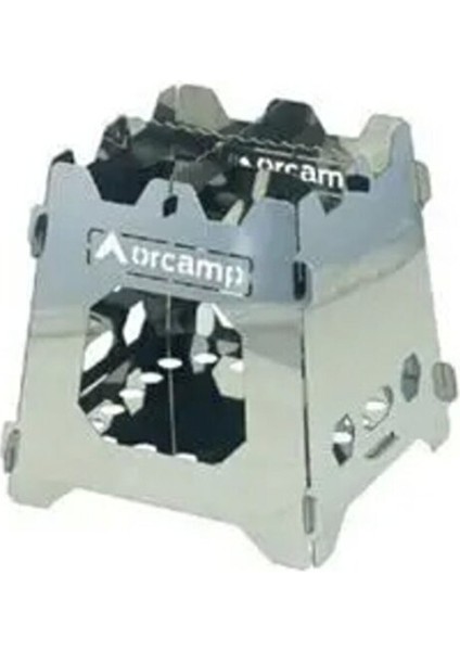 Orcamp Inox Kamp Ateş Kutusu Çantalı G-170