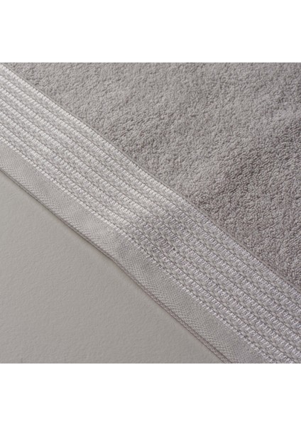 Pearl Pamuk Yüz Havlusu 50X80 cm Gri