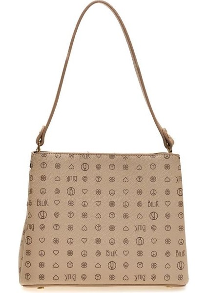 Monogram Açık Vizon Kadın El Çantası Riv 232-MN modelleri