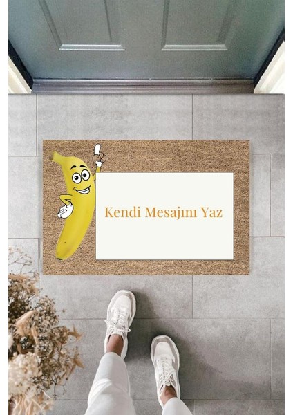 Dijital Baskı Kişiye Özel Iç Kapı Dekorasyon Paspas PS11201