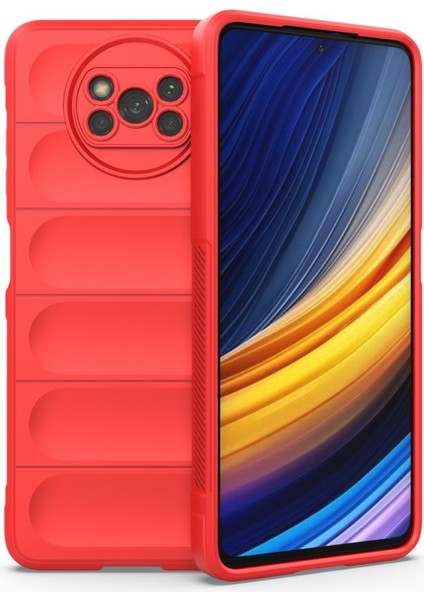 Xiaomi Poco X3 Pro Kılıf Optimum Silikon Içi Kadife + Ekran Koruyucu