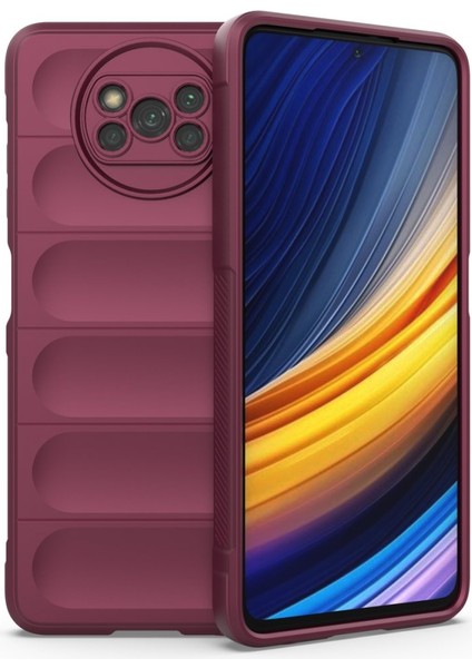 Xiaomi Poco X3 Pro Kılıf Optimum Silikon Içi Kadife + Ekran Koruyucu