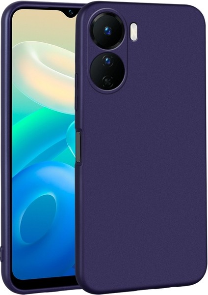 Vivo Y16 Kılıf Soft Renkli Yumuşak Premier Silikon