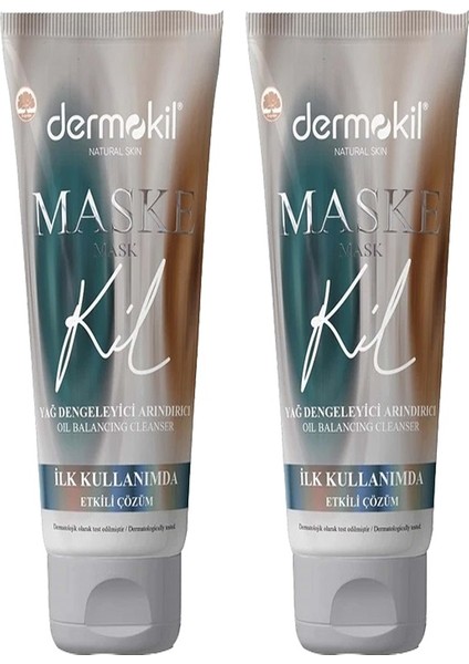 Yağ Dengeleyici ve Arındırıcı Maske - 75 ml x 2 Adet