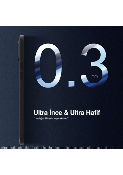 Iphone 14 Plus Mat Kılıf, Pürüzsüz Sararmaz Ultra Ince