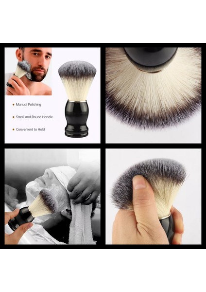 Shave U4 Full Metal Ustura + F8 Fırça + Kase + 5 Adet Platinum Yaprak Jilet
