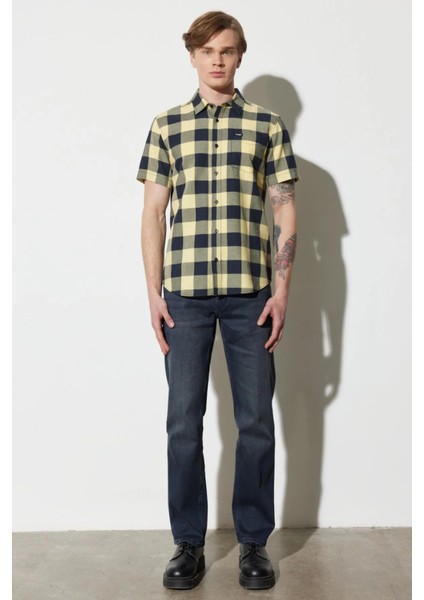 Straight Fit Düz Paça Siyah Erkek Kot Pantolon W121026001 fiyatları