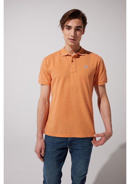 Polo Yaka Tshirt Orange fiyatları