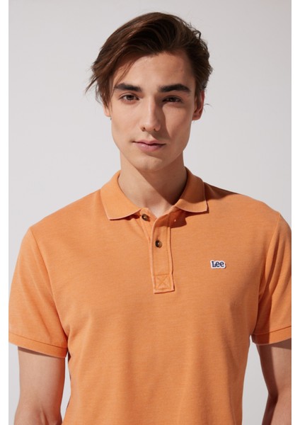 Polo Yaka Tshirt Orange modelleri