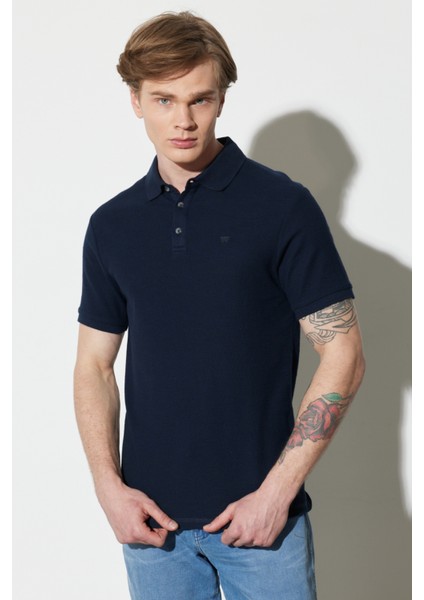 Regular Fit Normal Kesim %100 Pamuk Polo Yaka Haki Tişört fiyatları