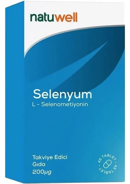 Selenyum 200 Mg 45 Tablet