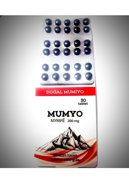 Doğal Mumiyo Tablet