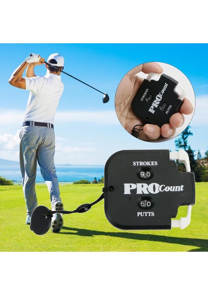 Golf Çift Kadran Strok Kulübü Aksesuar Be(Yurt Dışından)